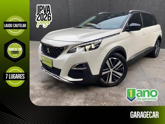 PEUGEOT 5008 1.6 GRIFFE PACK THP 16V GASOLINA 4P AUTOMÁTICO PEUGEOT 5008 1.6 GRIFFE PACK THP 16V GASOLINA 4P AUTOMÁTICO